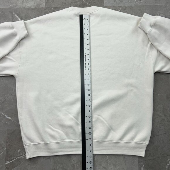 Abercrombie Fitch Yellowstone Sweatshirt Mens Large Nature Crewneck Animals - Picture 7 of 8